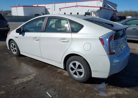 2014 Toyota Prius Four from USA, damaged, VIN JTDKN3DU4E0369816